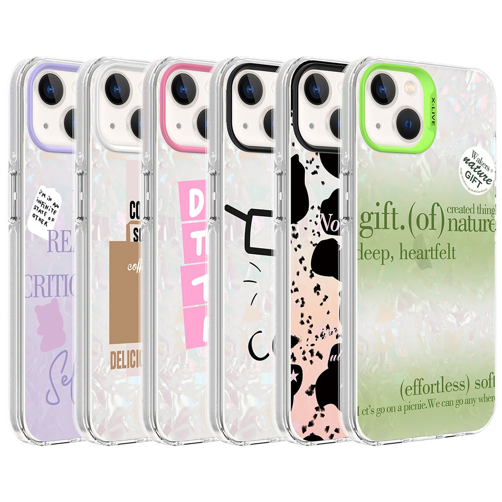 iPhone 14 Kılıf Mermer Desenli Marbello