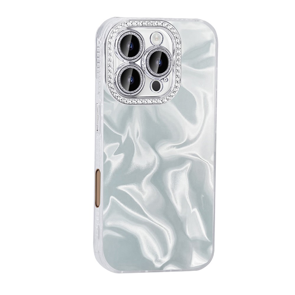 iPhone 16 Pro Max Kılıf Airbagli Parlak Taş Detay Tasarımlı Esila