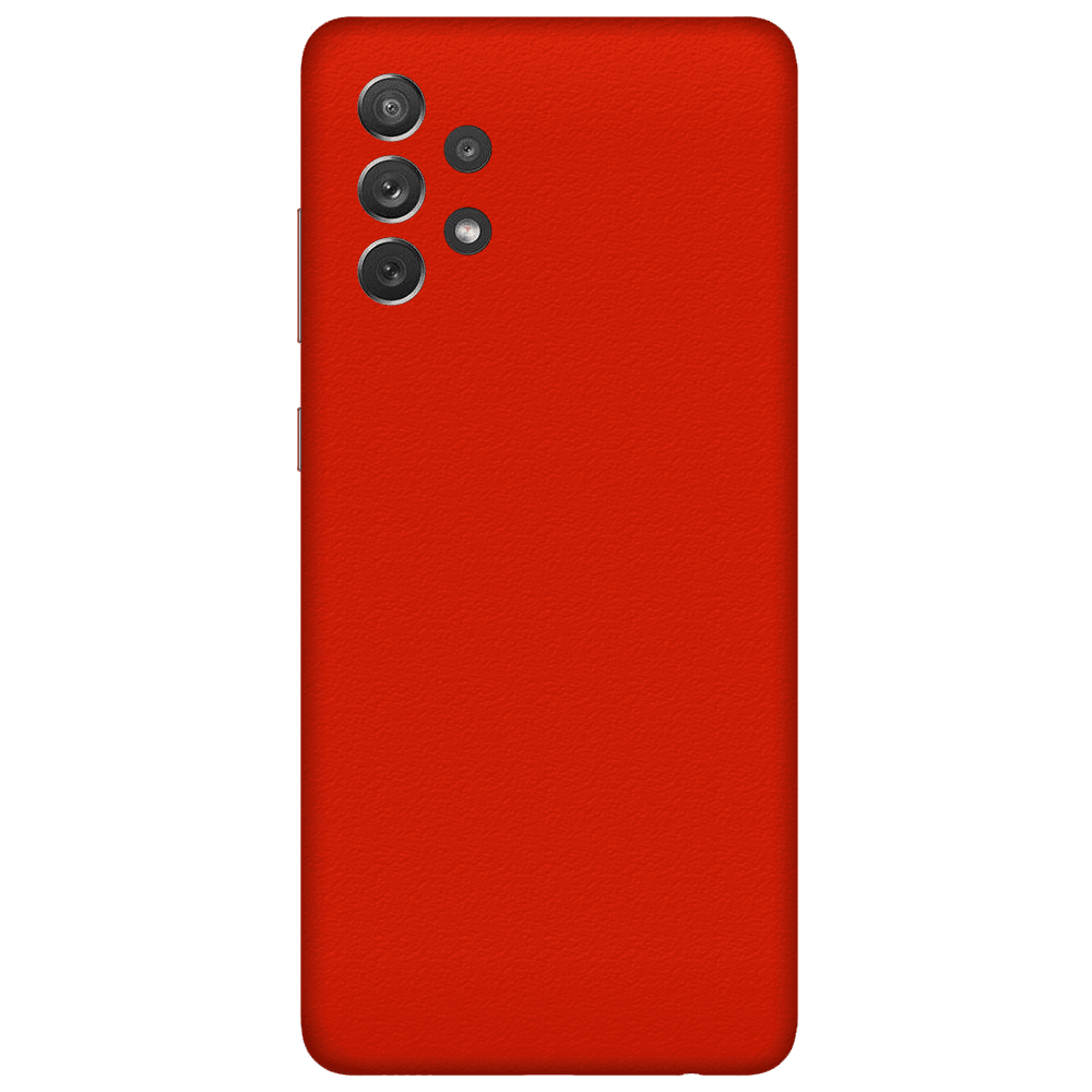 Samsung A32 Kaplama Dokulu Kırmızı