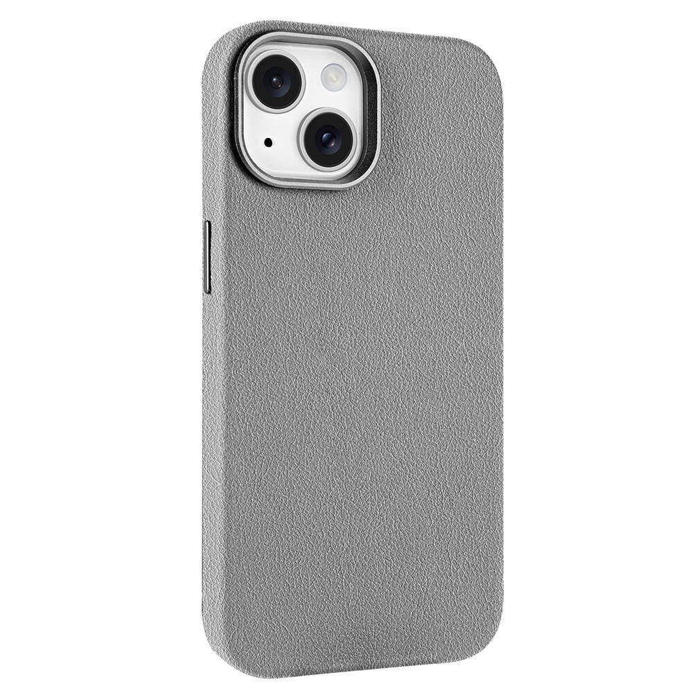 iPhone 14 Kılıf M-safe Şarj Özellikli PU Deri Adora