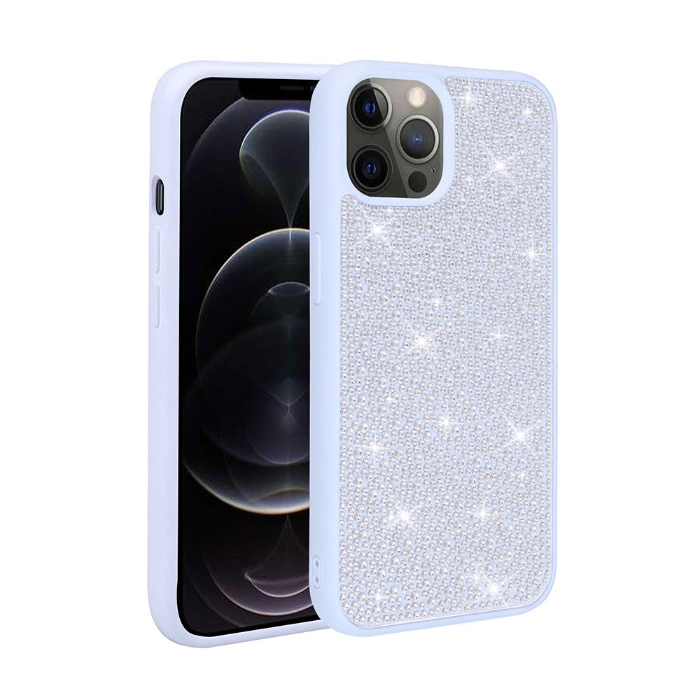 iPhone 14 Pro Max Kılıf Parlak Taşlı Tasarım Ston