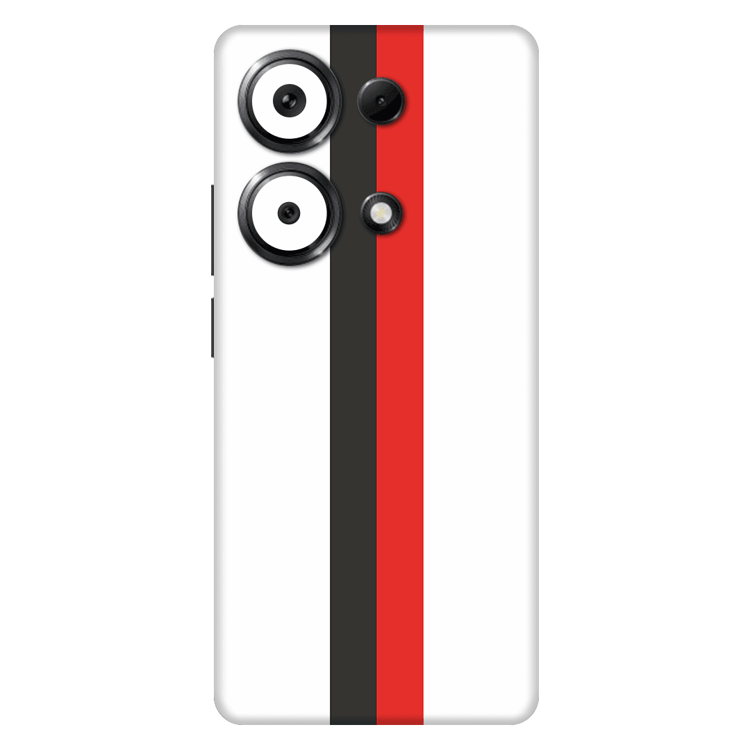 Xiaomi Redmi Note 13 Pro 4G Kaplama Siyah Beyaz Kırmızı