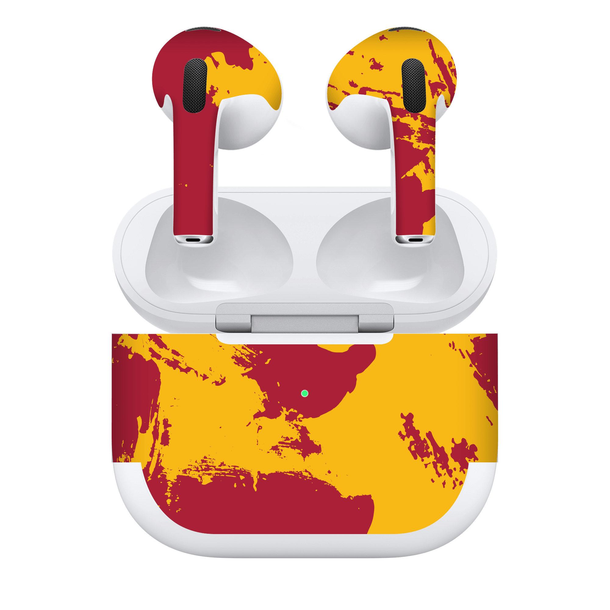 AirPods 3 Skin Yellow Red