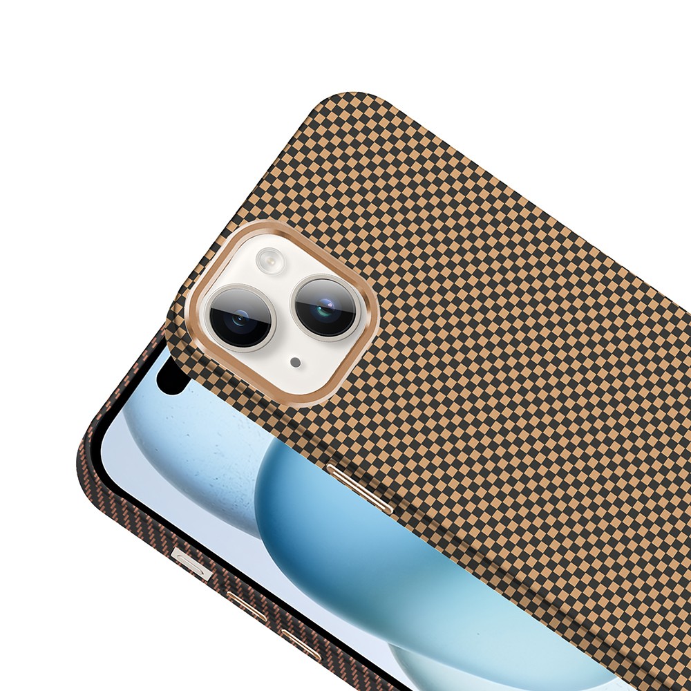 iPhone 14 Kılıf Karbon Fiber M-safe