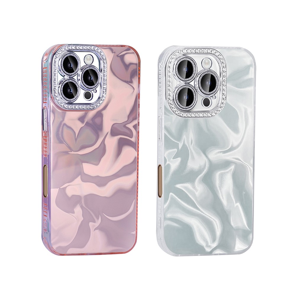 iPhone 16 Pro Kılıf Airbagli Parlak Taş Detay Tasarımlı Esila