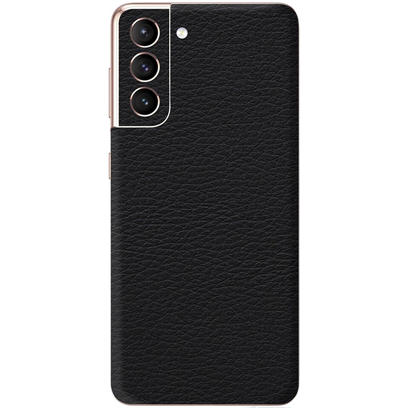 Samsung Galaxy S21 Kaplama - Siyah Deri