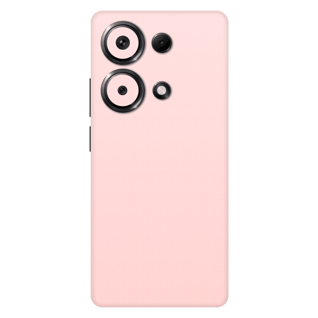 Poco M6 Pro Kaplama Açık Pembe