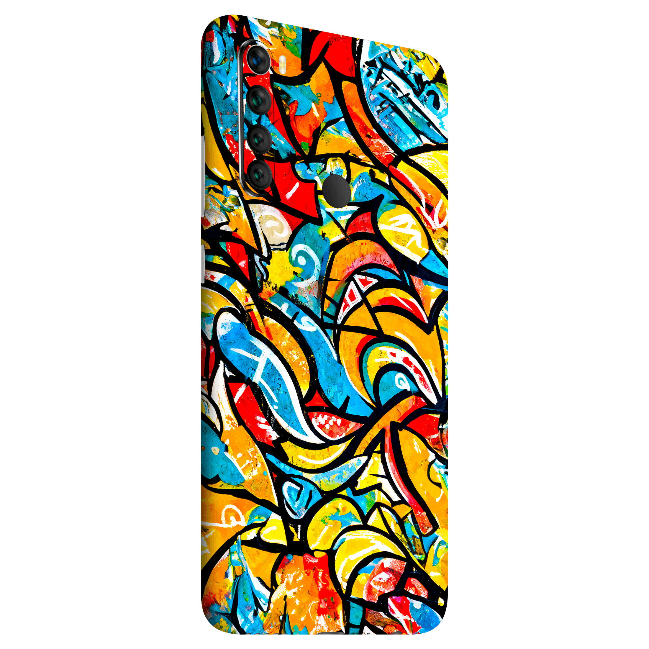 Xiaomi Redmi Note 8 Kaplama Sokak Grafitisi