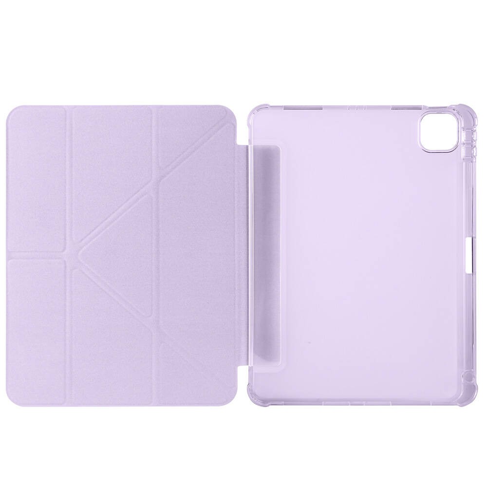 iPad Air 11 2024 Kılıf Tri Folding Kalem Bölmeli Standlı Kılıf