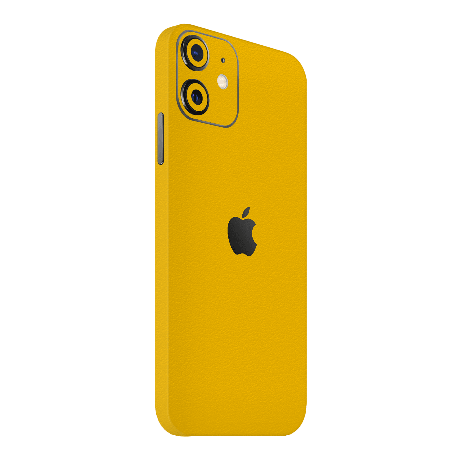 iPhone 12 Kaplama Dokulu Sarı