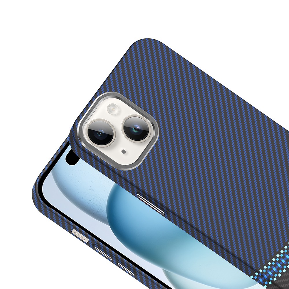 iPhone 14 Kılıf Karbon Fiber M-safe