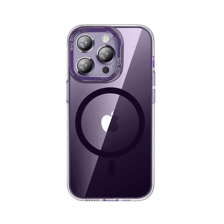 iPhone 14 Pro Kılıf M-safe Şarj Özellikli Sert PC Fuya