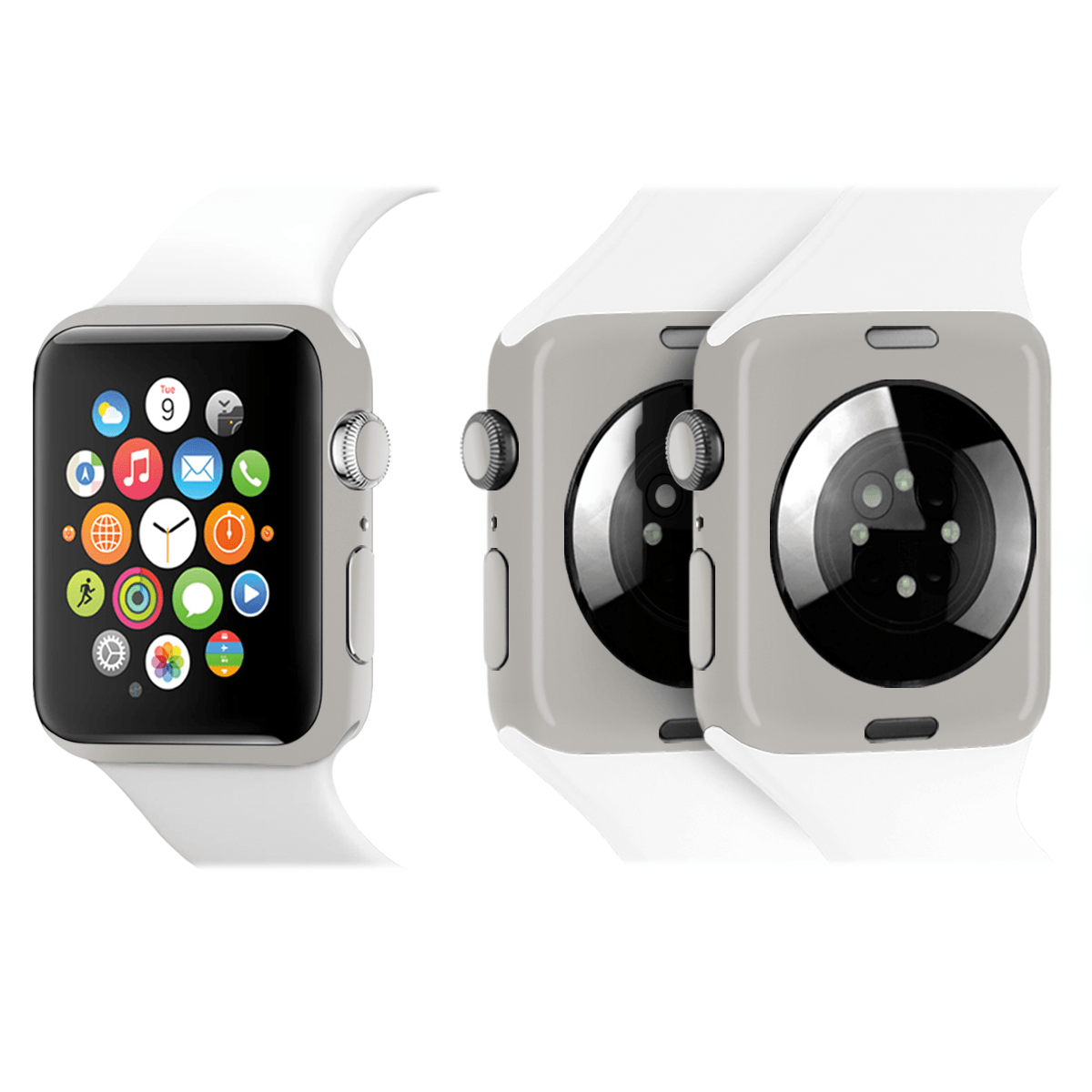 Apple Watch Skin Nardo Gray