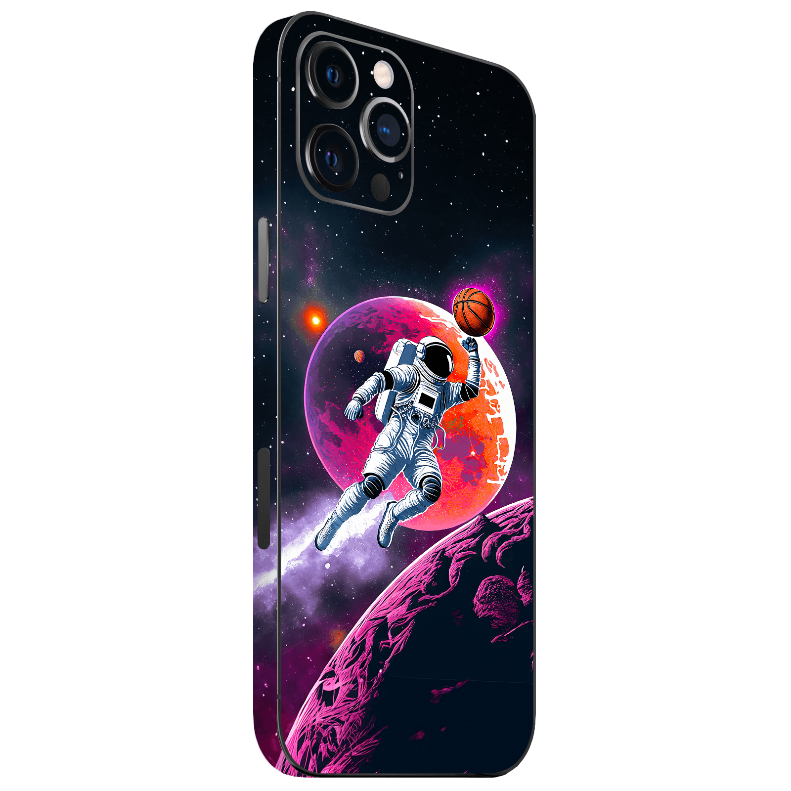 iPhone 12 Pro Max Kaplama Basketbolcu Astronot