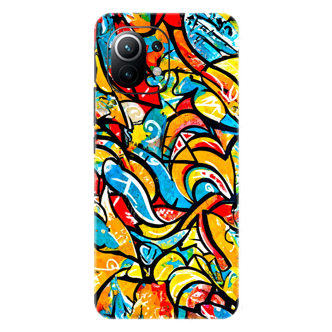 Xiaomi Mi 11 Kaplama Sokak Grafitisi