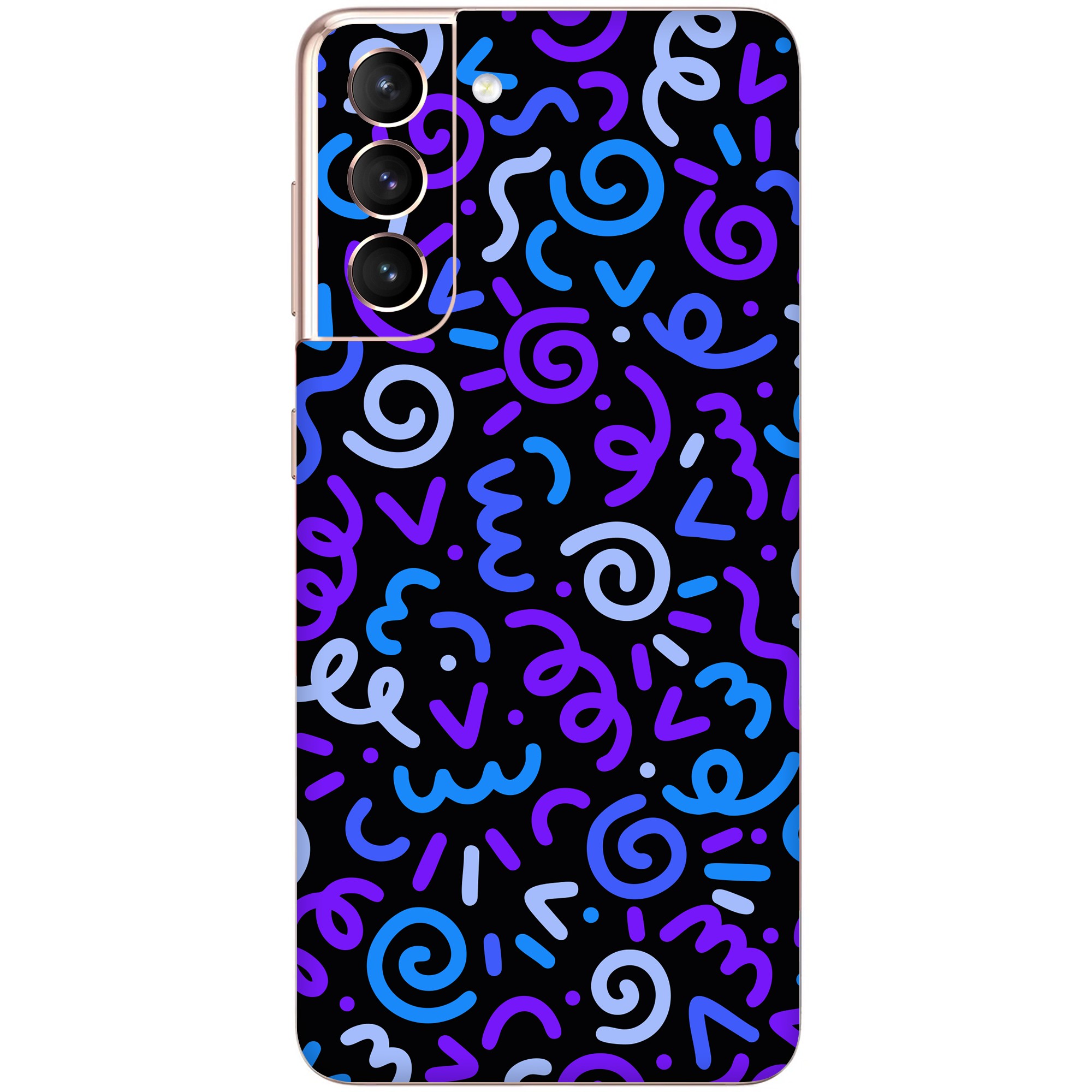 Samsung S21 Kaplama Konfeti