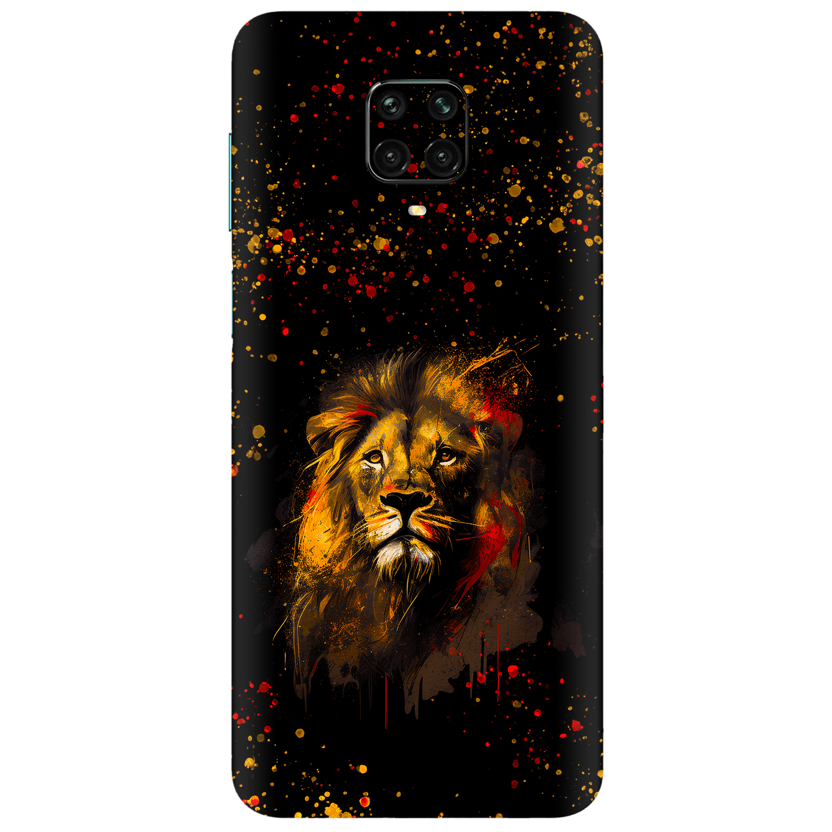 Xiaomi Redmi Note 9 Pro Kaplama Aslan Sulu Boya