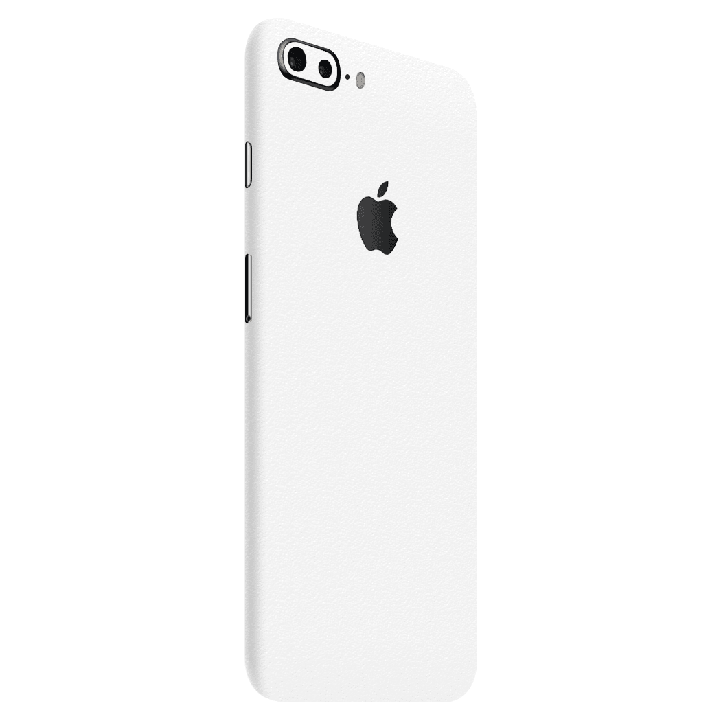 iPhone 7 Plus Kaplama Dokulu Beyaz