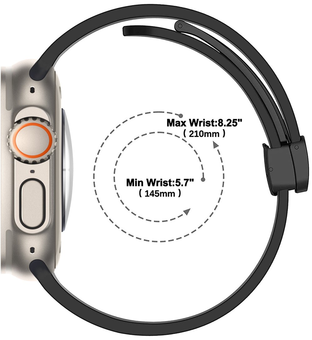 Watch Ultra 49mm KRD-84 Silikon Kordon