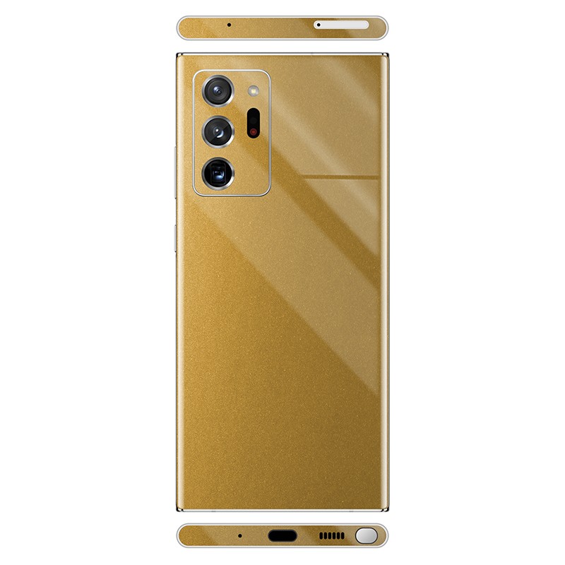 Samsung Galaxy Note 20 Ultra Kaplama - Metalik Altın