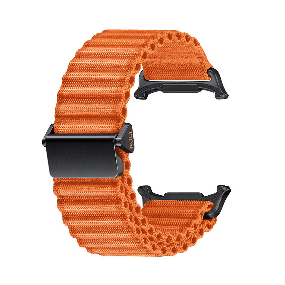 ​​GalaxyWatch Ultra 47mm KRD-120 Naylon Kumaş Hasır Örgülü Kordon
