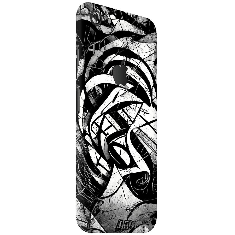 iPhone 7 Kaplama Monochrome Grafiti