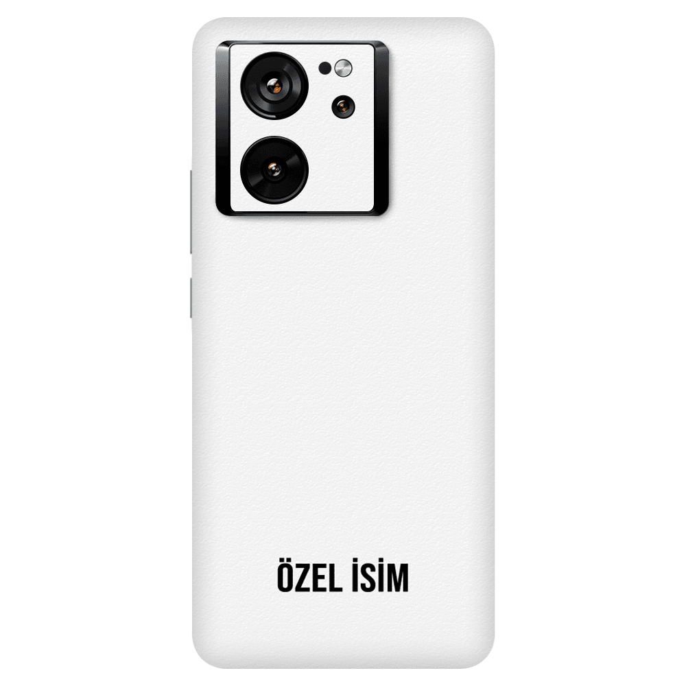 Xiaomi 14T Pro Kaplama Dokulu Beyaz