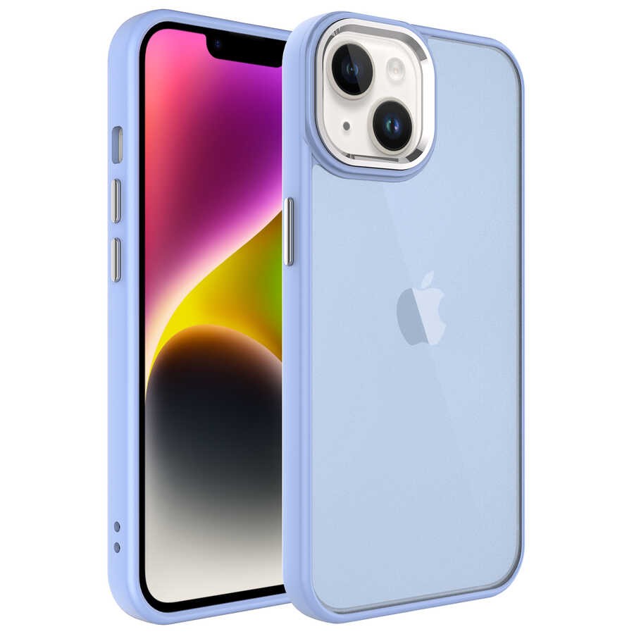 iPhone 14 Plus Kılıf Buzlu Sert PC May