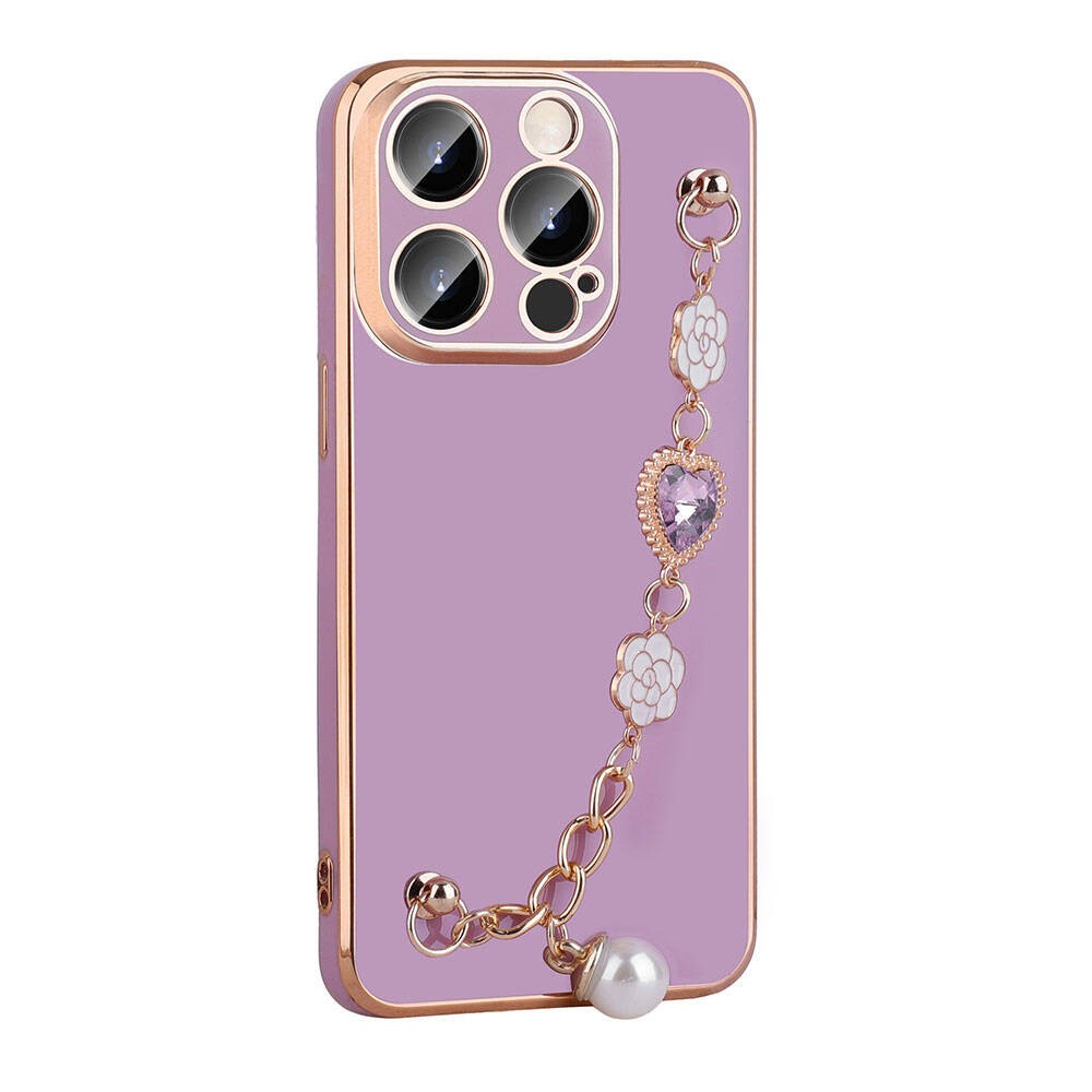 iPhone 15 Pro Kılıf El Tutamaçlı Kamera Korumalı Taka Silikon
