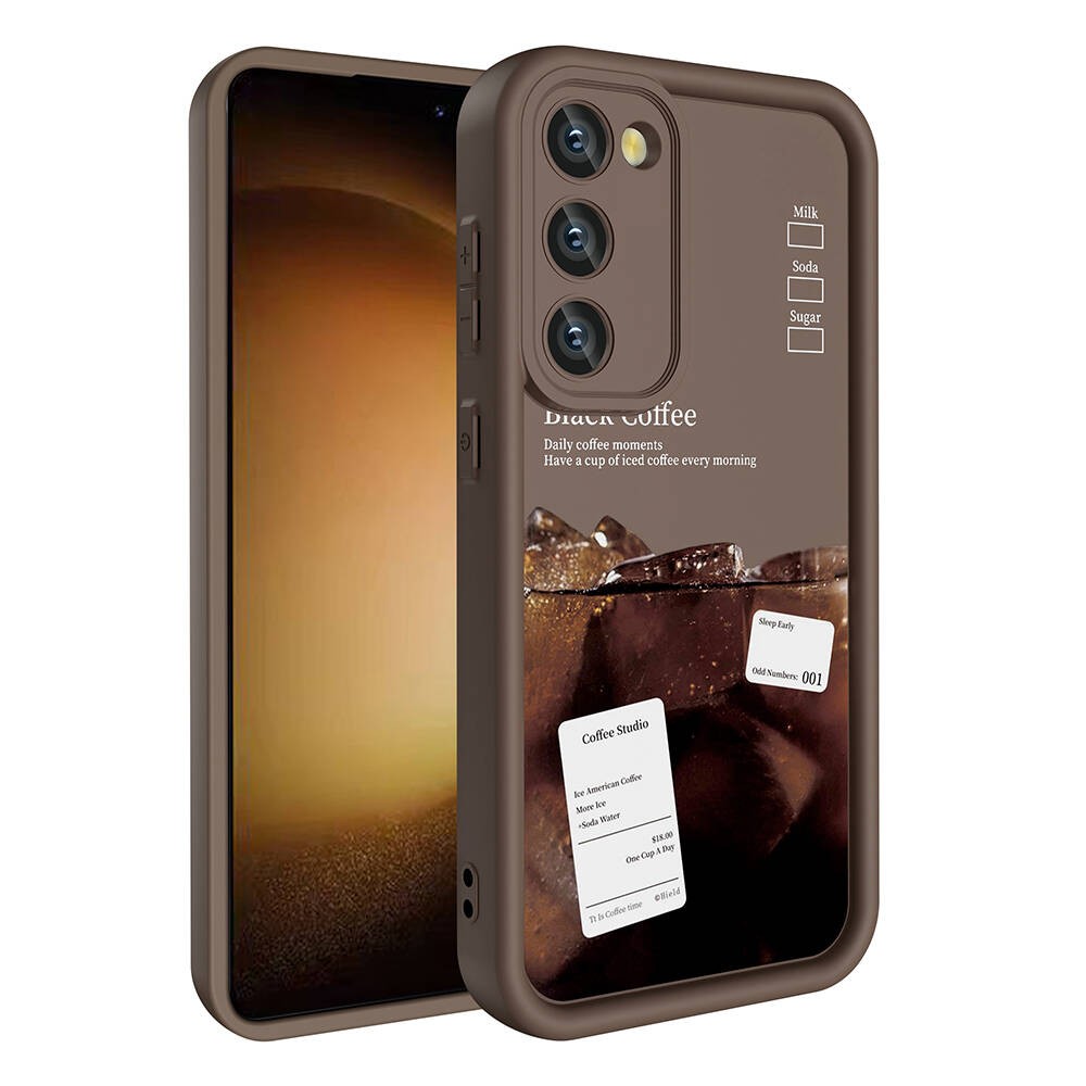 Galaxy S23 Kılıf Kamera Korumalı Baskılı Arka Yüzey Klas