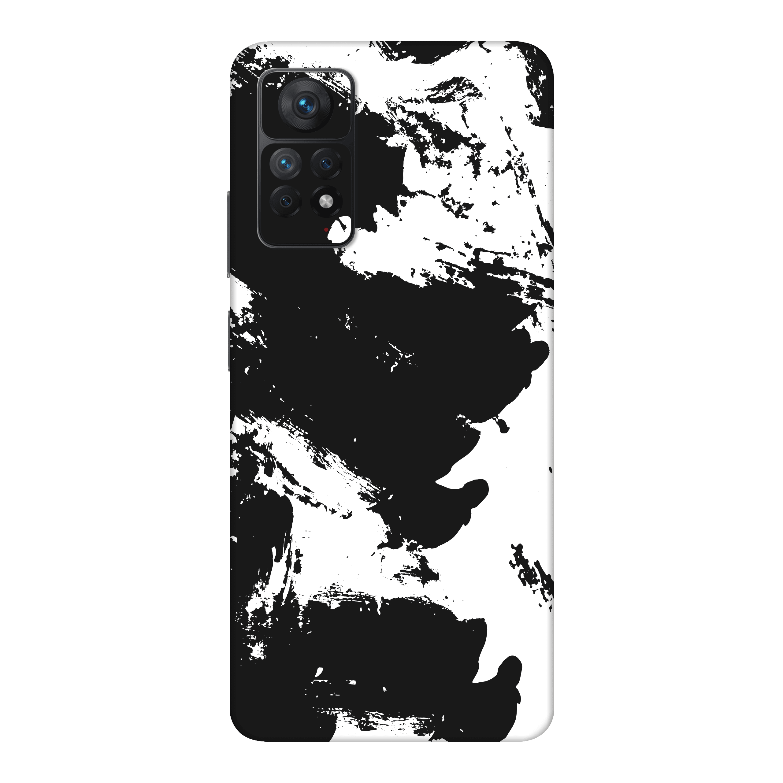 Xiaomi Redmi Note 11 Pro Kaplama Siyah Beyaz