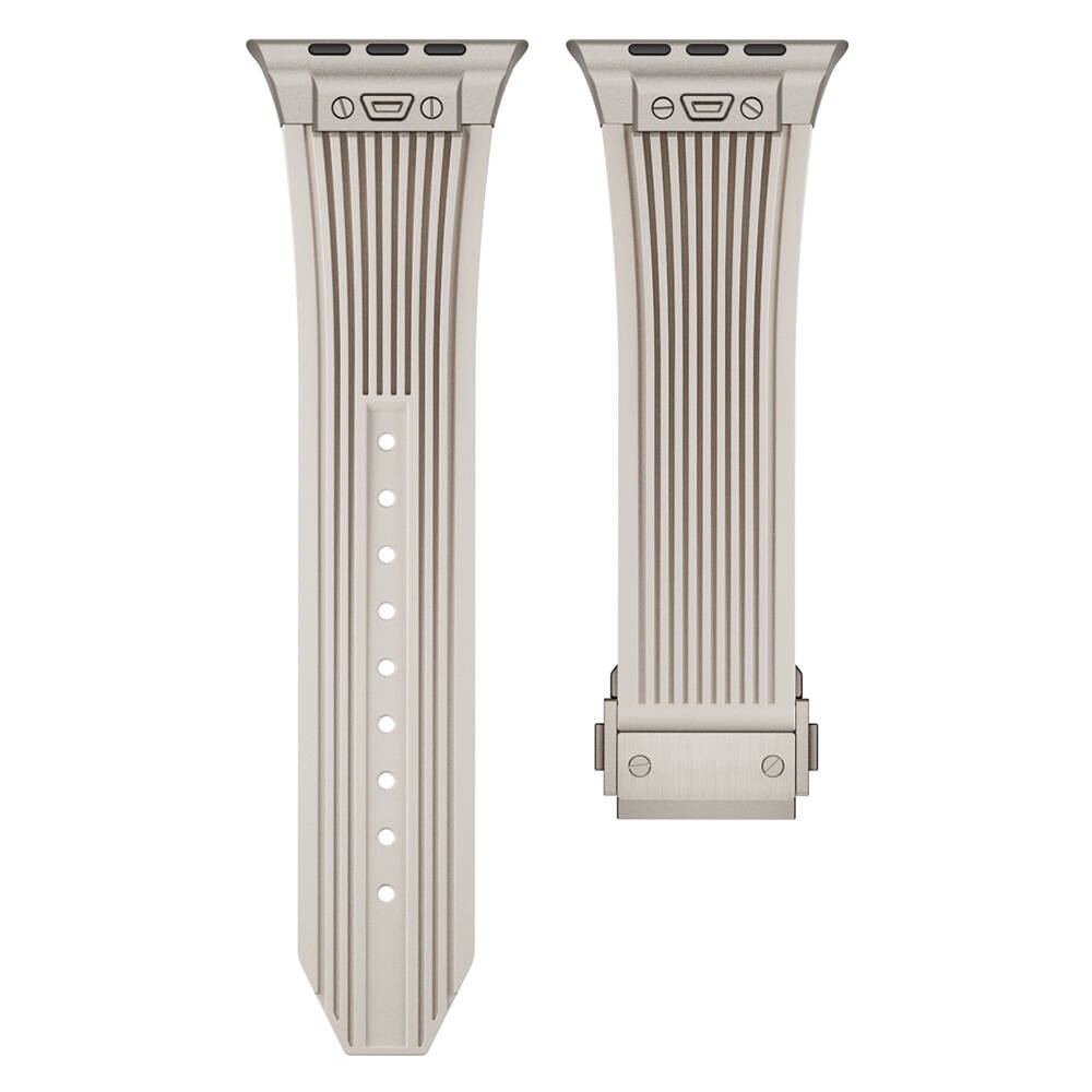 Watch 7 45mm KRD-113 Spor Görünümlü Silikon Kordon