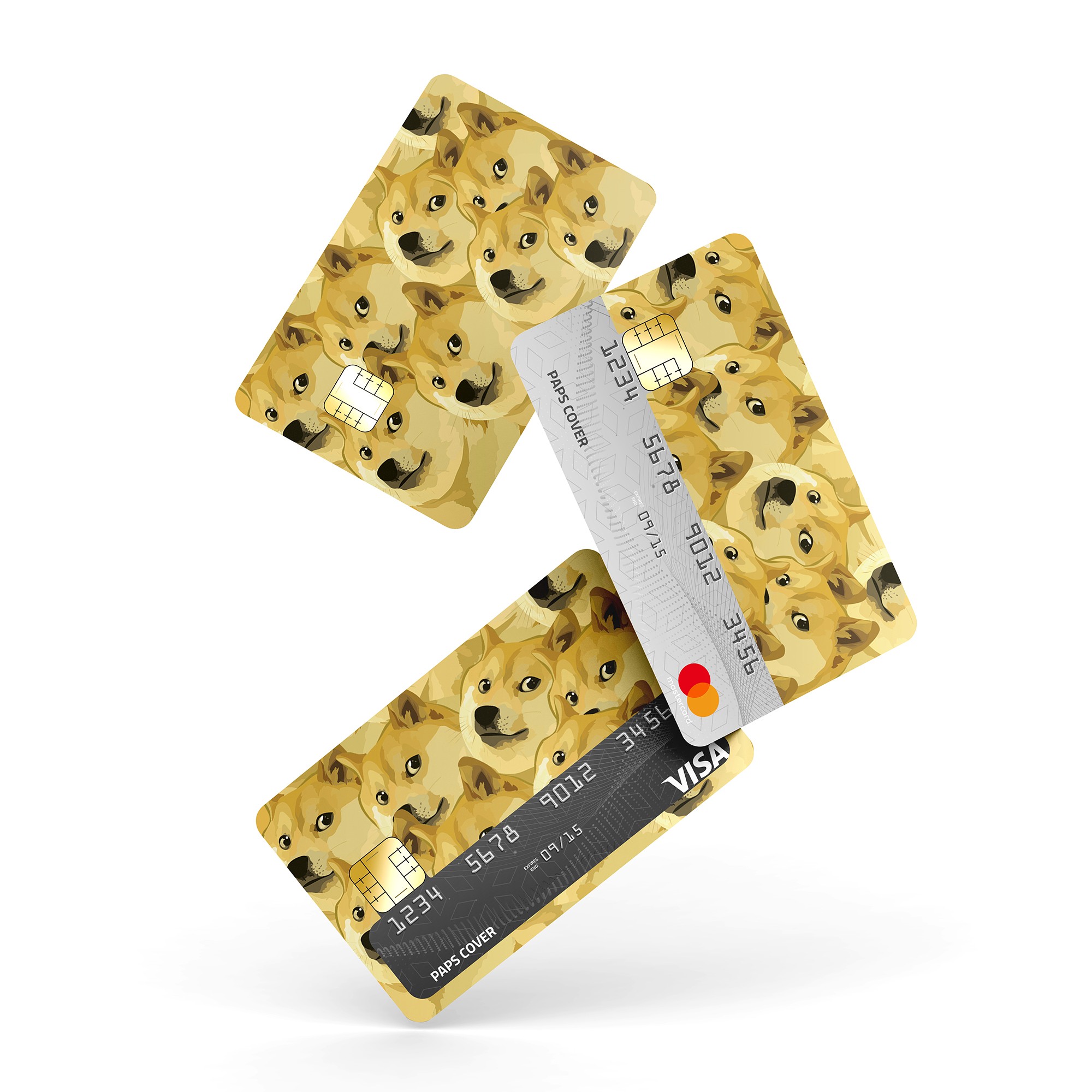 Kredi Kartı Kaplama / Sticker - Doge