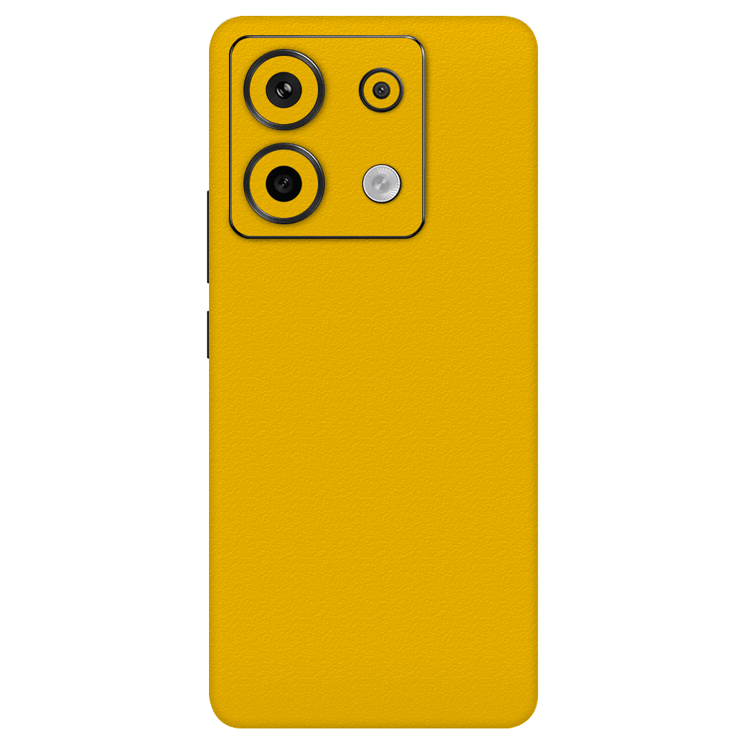 Redmi Note 13 Pro 5G Kaplama Dokulu Sarı