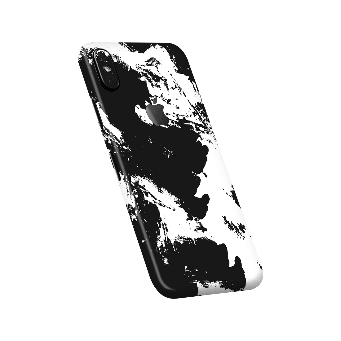 iPhone Xs Kaplama Siyah Beyaz