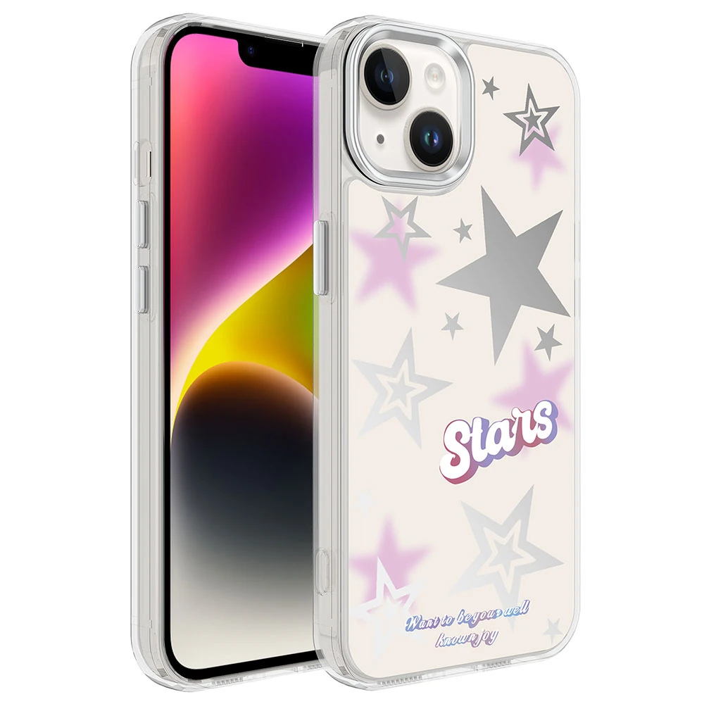 iPhone 13 Kılıf Airbagli Parlak Tasarımlı Mimbo