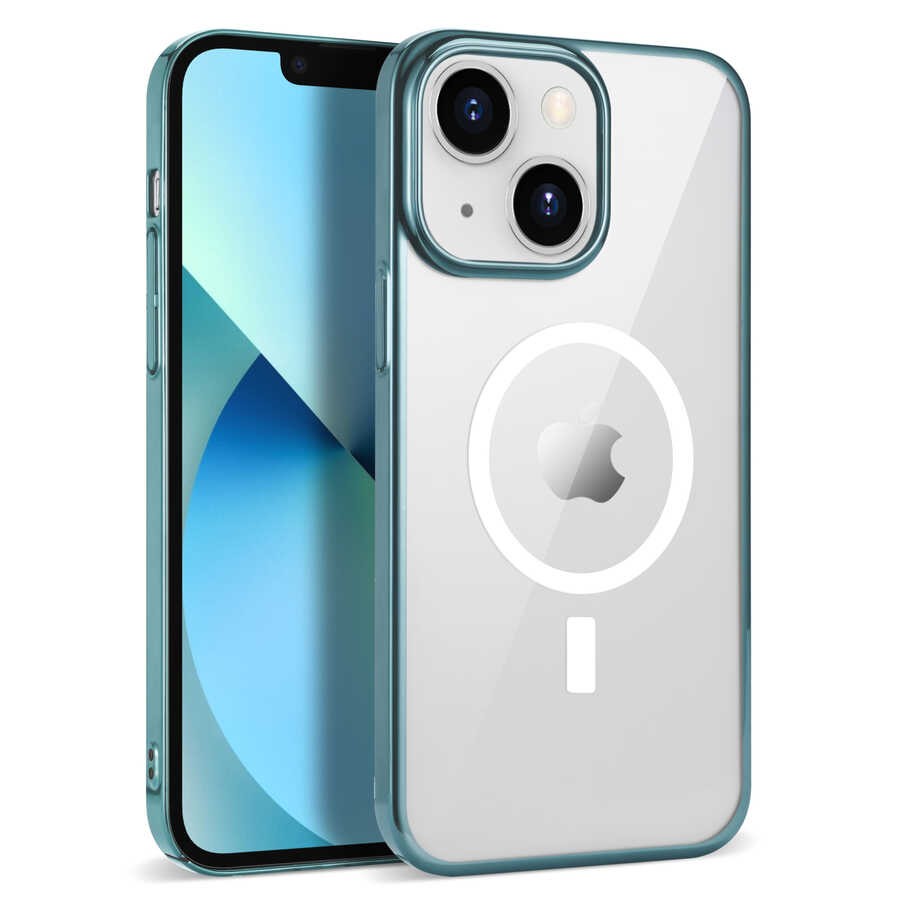 iPhone 13 Kılıf Wireless Şarj Özellikli Pixel M-safe