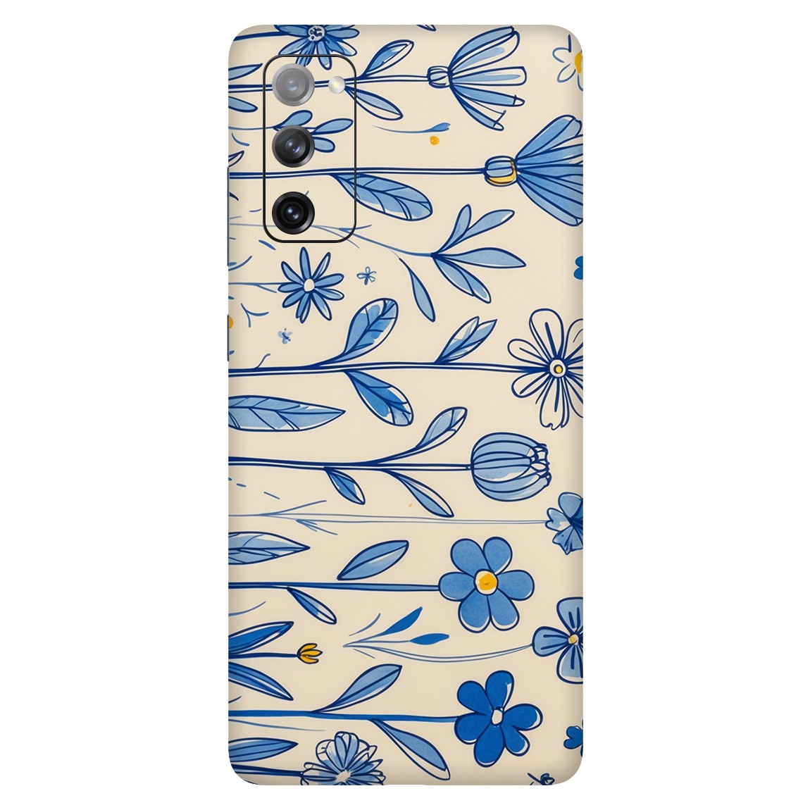 Samsung S20 FE Kaplama Mavi Bahar