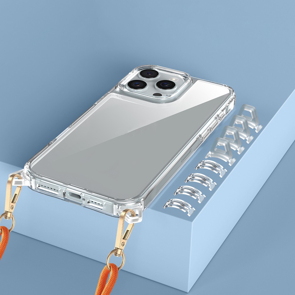 iPhone 16 Pro Max Kılıf Airbagli Takılabilir Askı Aparatlı Snap Silikon