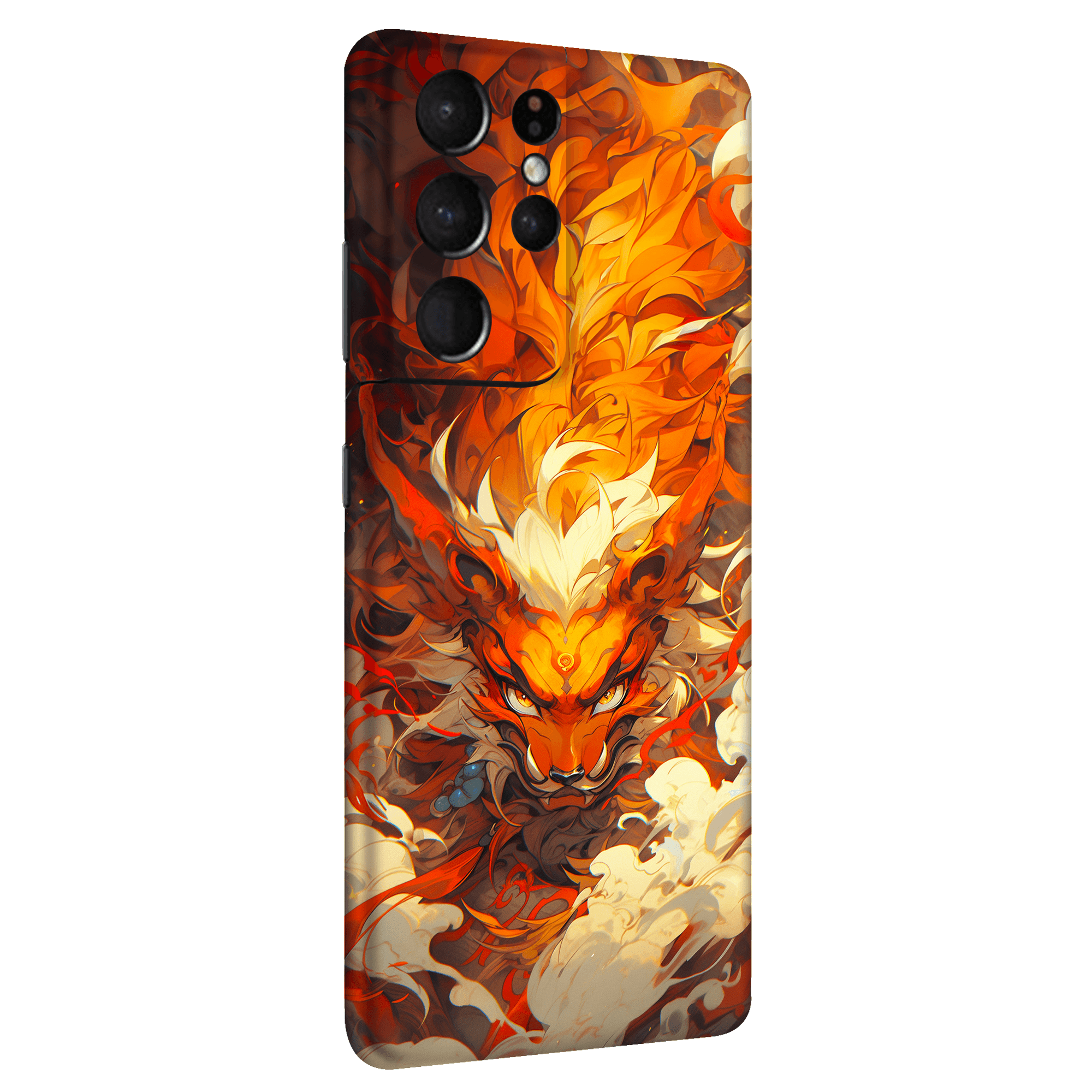 Samsung S21 Ultra Kaplama Anime Kurama Kyuubi Naruto