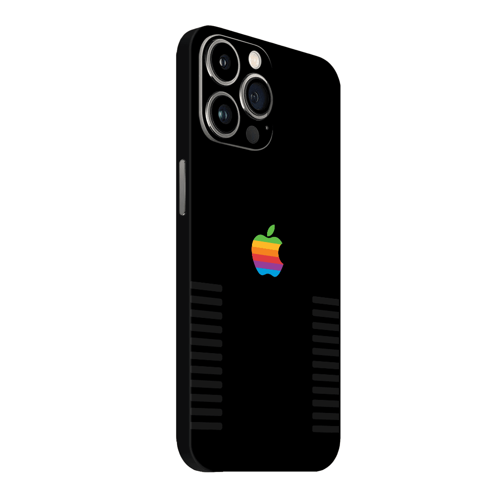 iPhone 14 Pro Max Kaplama Siyah Retro Apple