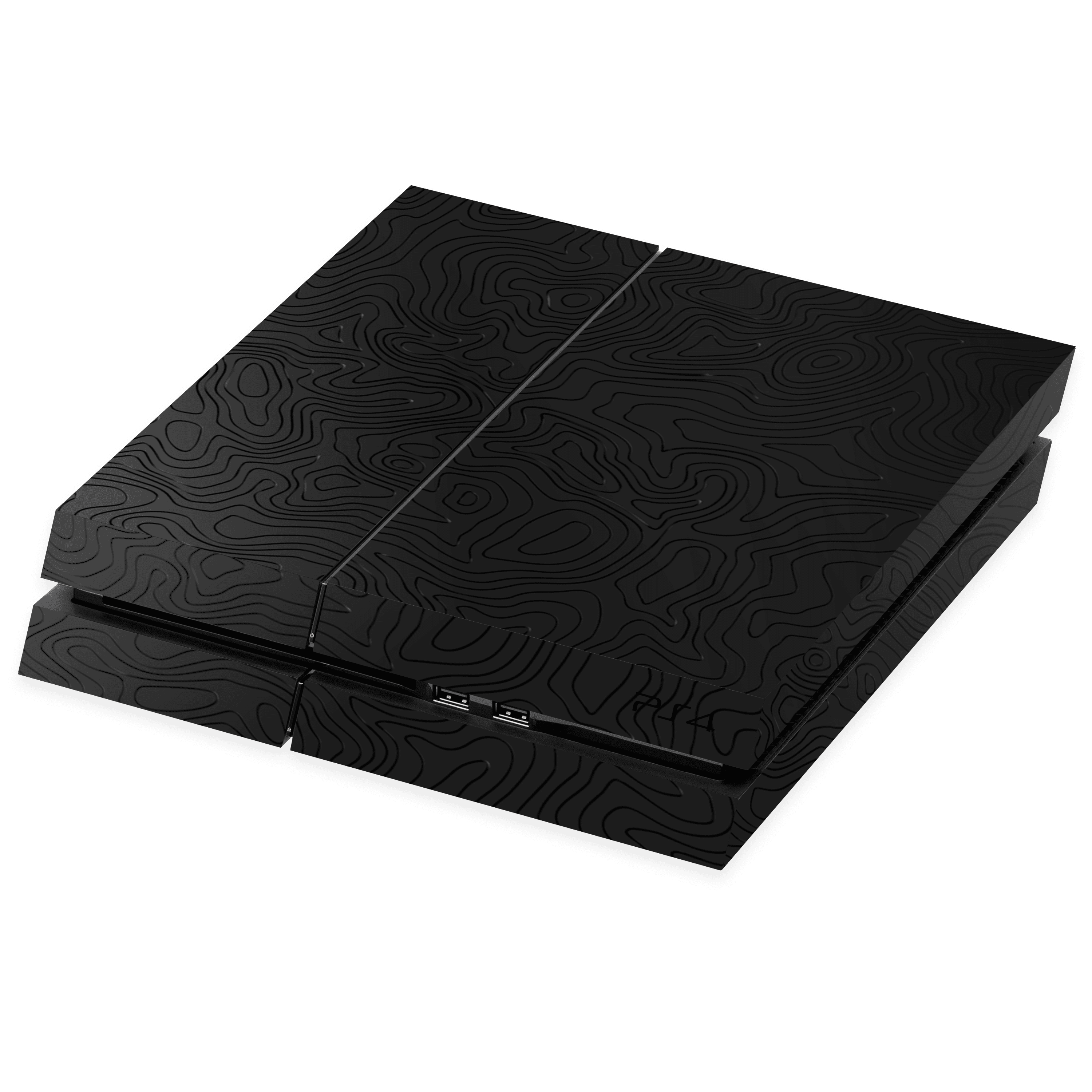 PlayStation 4 Kaplama Siyah İzohips