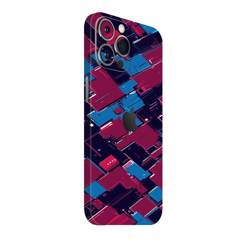 Bordo Mavi Pixel