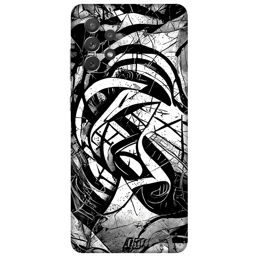 Samsung A32 Kaplama Monochrome Grafiti