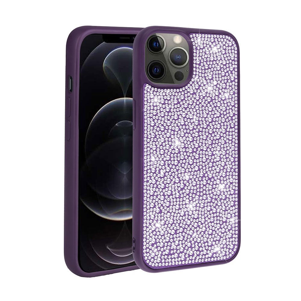iPhone 14 Pro Kılıf Parlak Taşlı Tasarım Ston