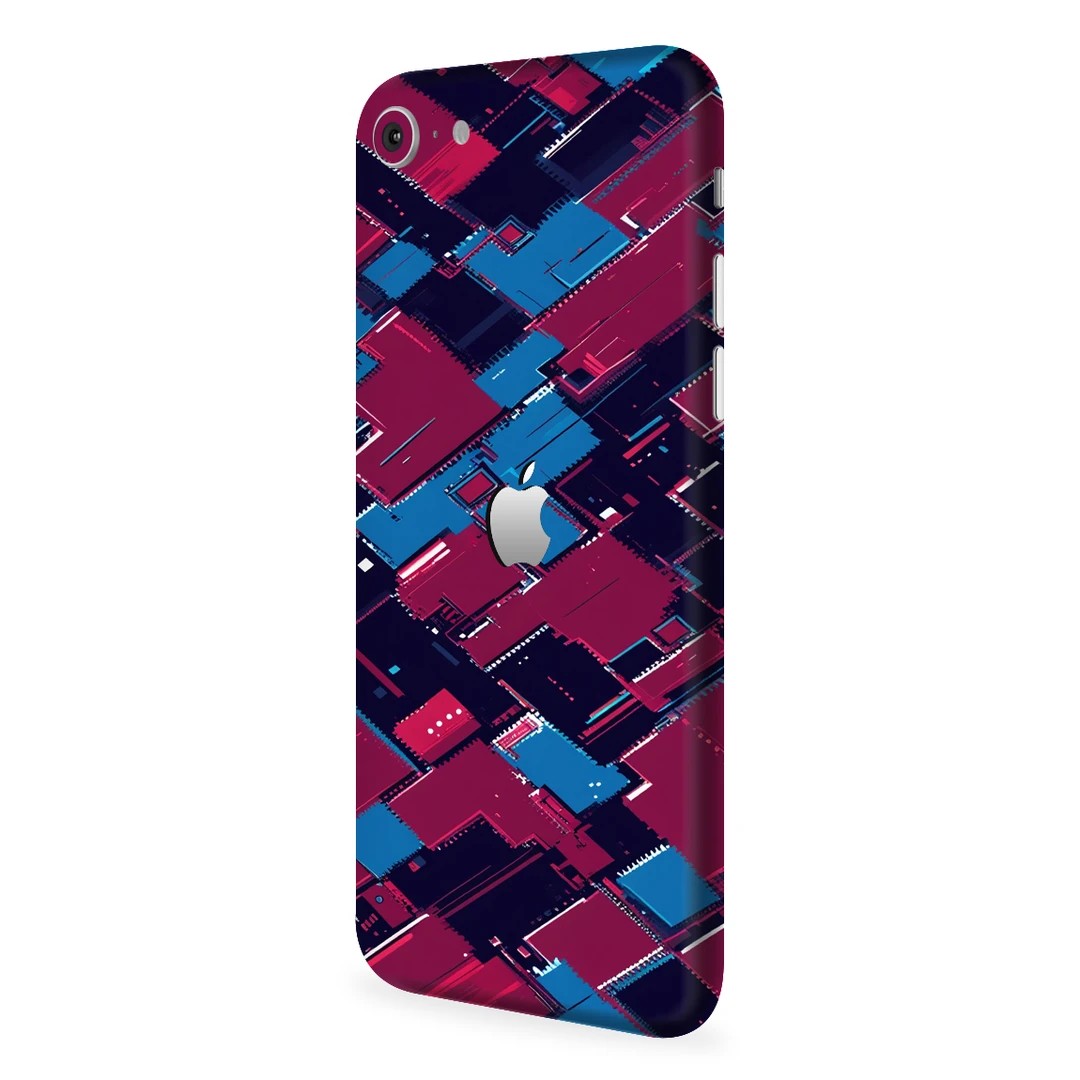 Bordo Mavi Pixel