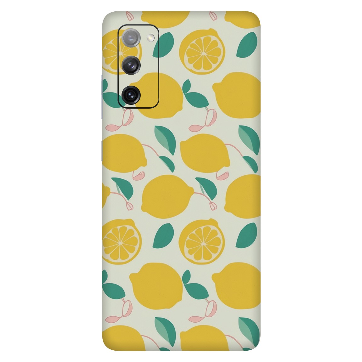 Samsung S20 FE Kaplama Limon Çiçeği