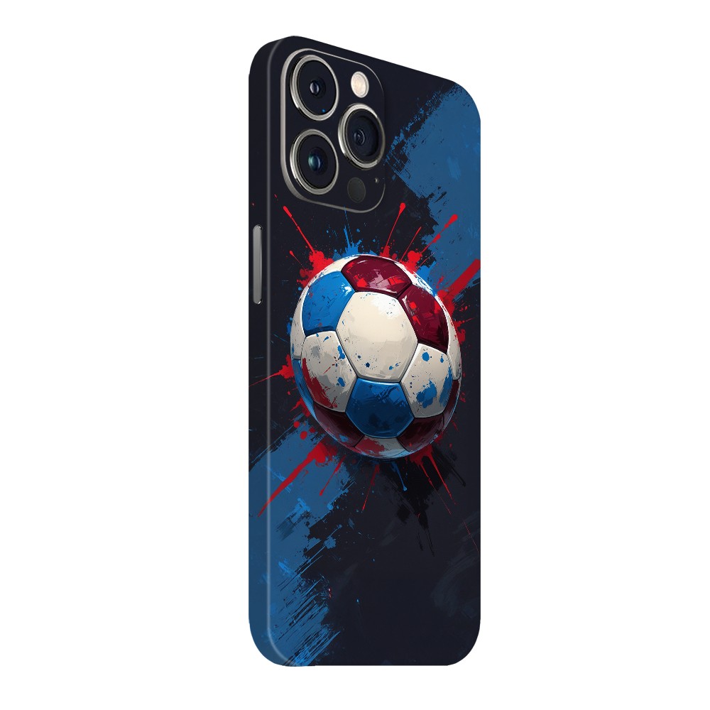 iPhone 16e Kaplama Bordo Mavi Top