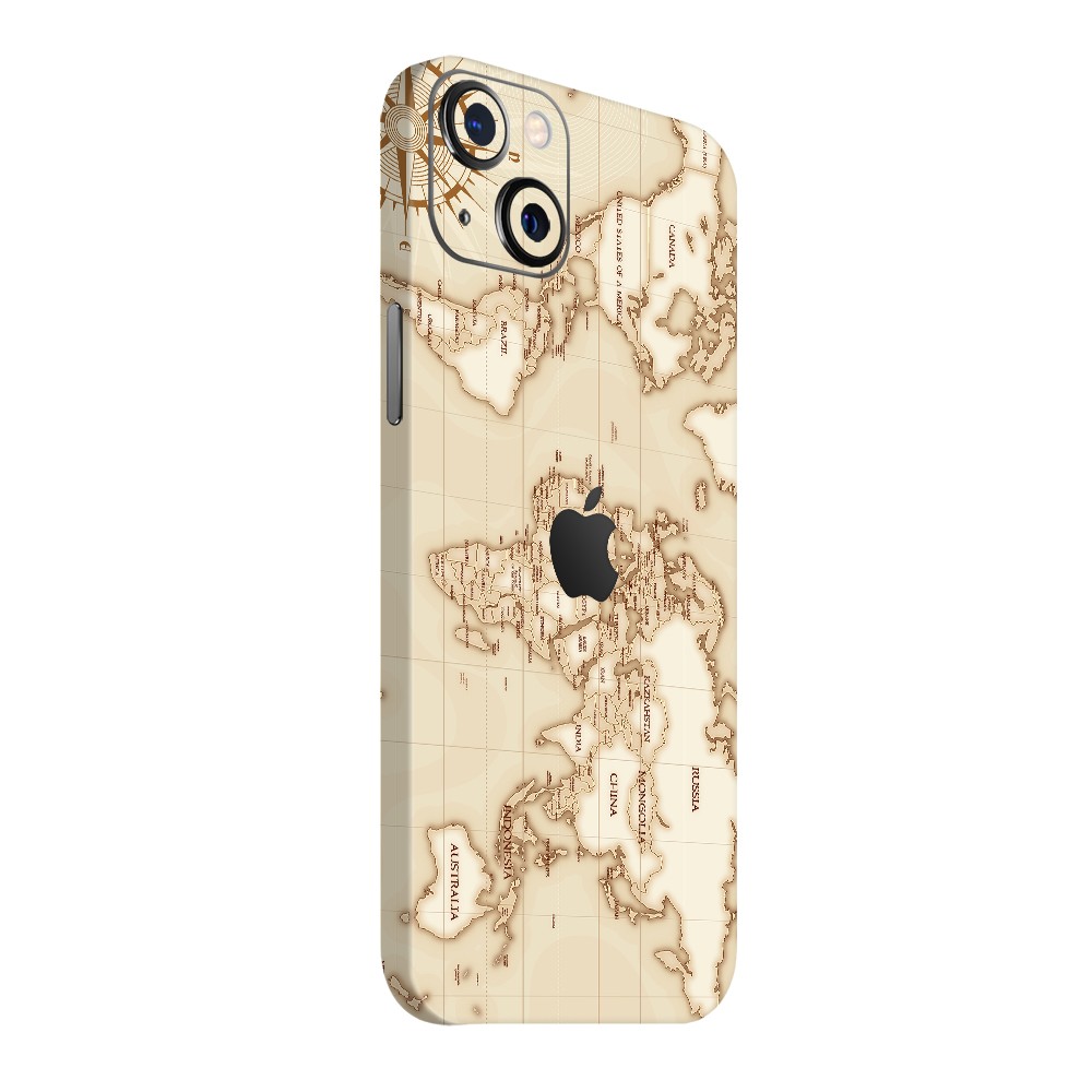 iPhone 15 Kaplama Retro Atlas