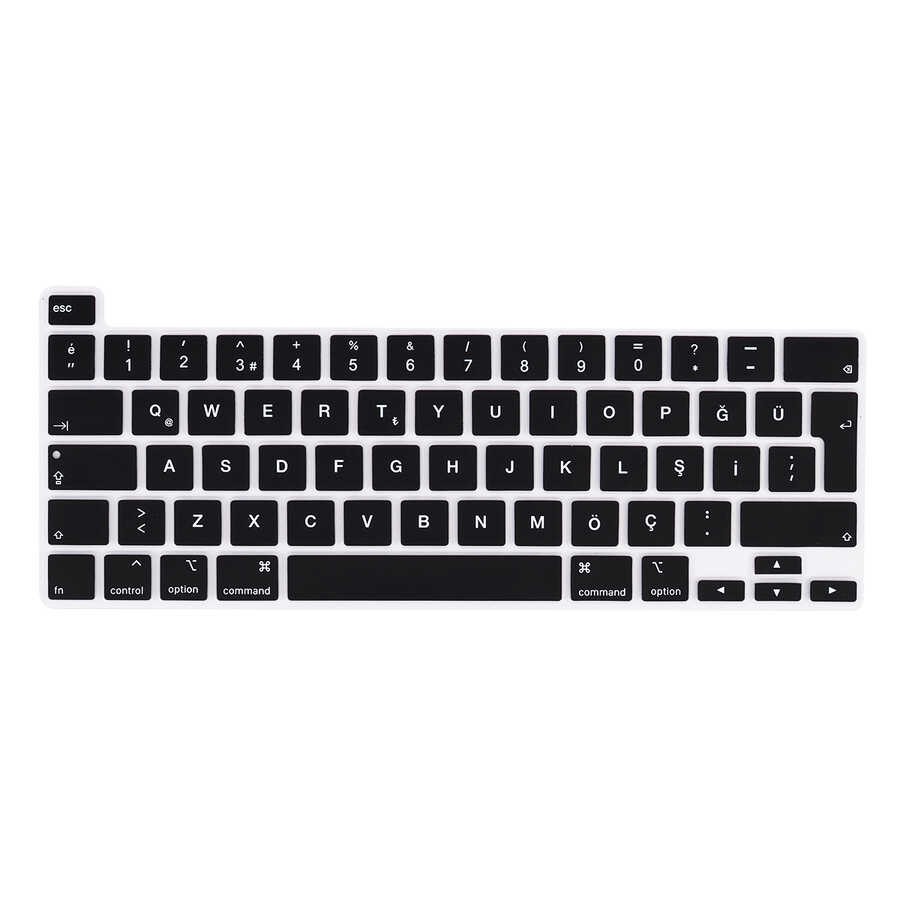 MacBook 16' Touch Bar A2141 Klavye Koruyucu Silikon Ped